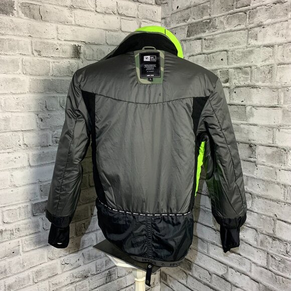 Rip Curl Snowboarding Jacket Green Camo HoodedSnow Ski Coat - Picture 9 of 16